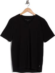 John Varvatos Vaan Mercerized Cotton V-Neck T-Shirt