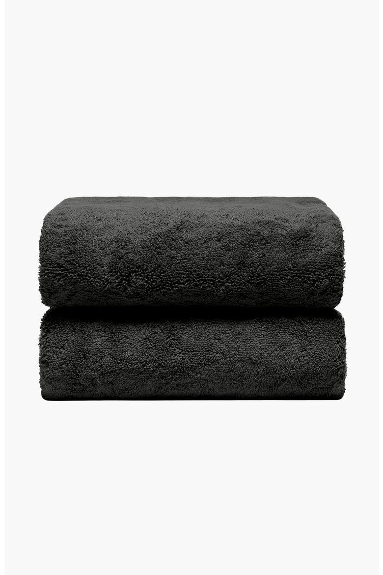 Ultraplush Australian Cotton 2-piece Bath Sheet Set, Main, color, Charcoal