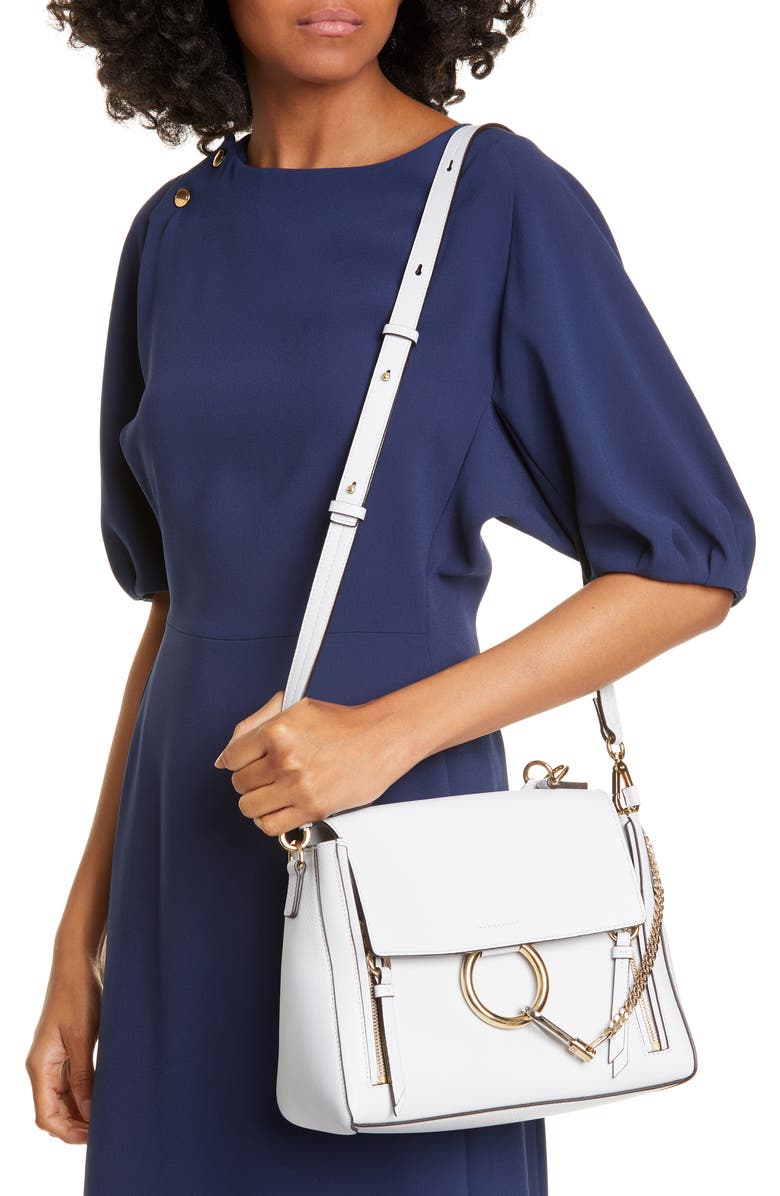Chloé Small Faye Day Leather Shoulder Bag, Alternate, color,