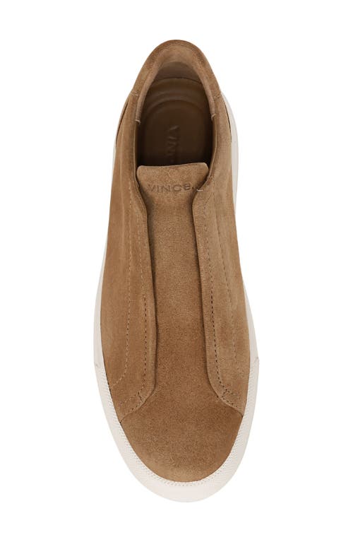 Vince Lakewood Suede Slip-on Sneaker
