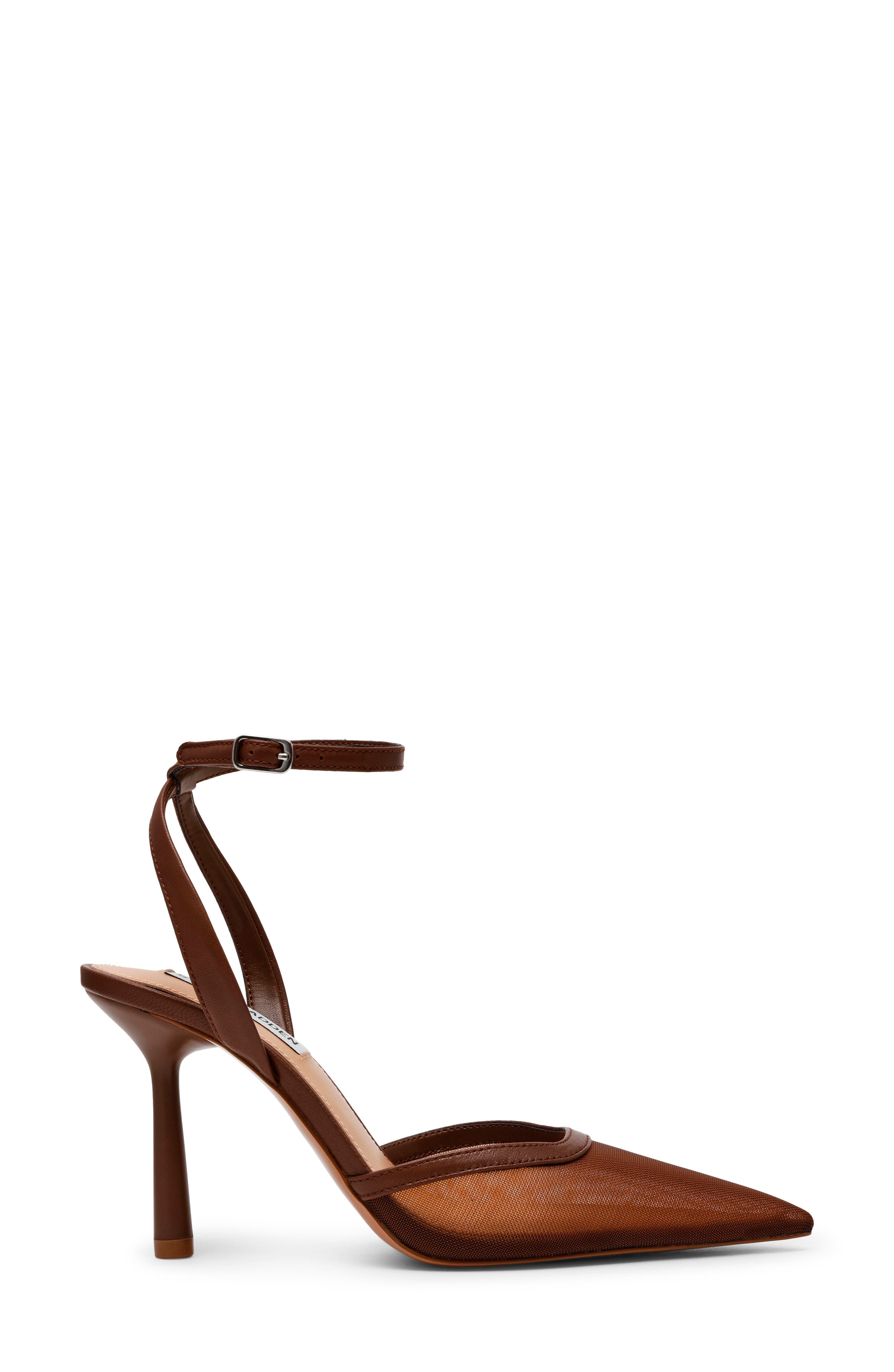 Steve Madden Alliance Pointed Toe Pump, Alternate, color, Brown