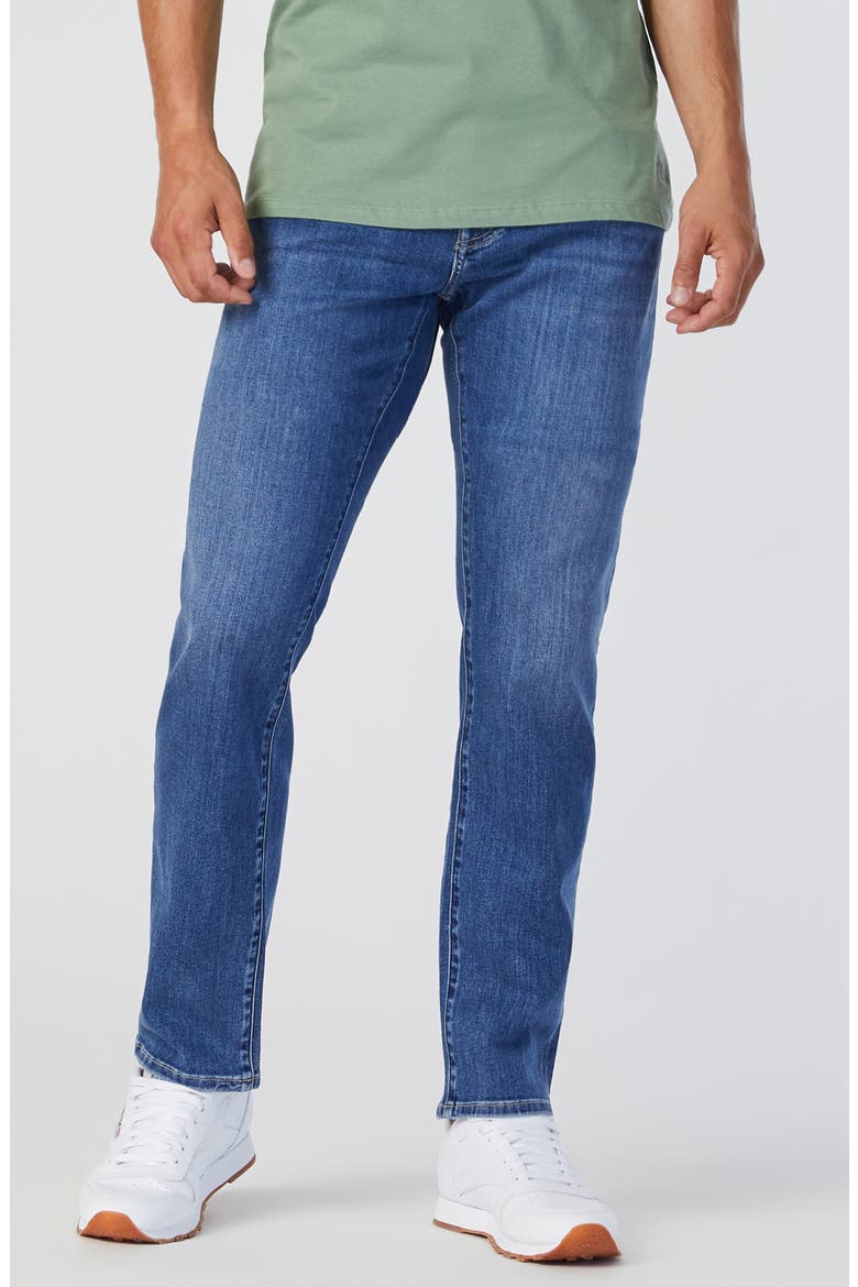 Marcus Slim Straight Leg Jeans, Main, color, INDIGO BRUSHED TUCSON