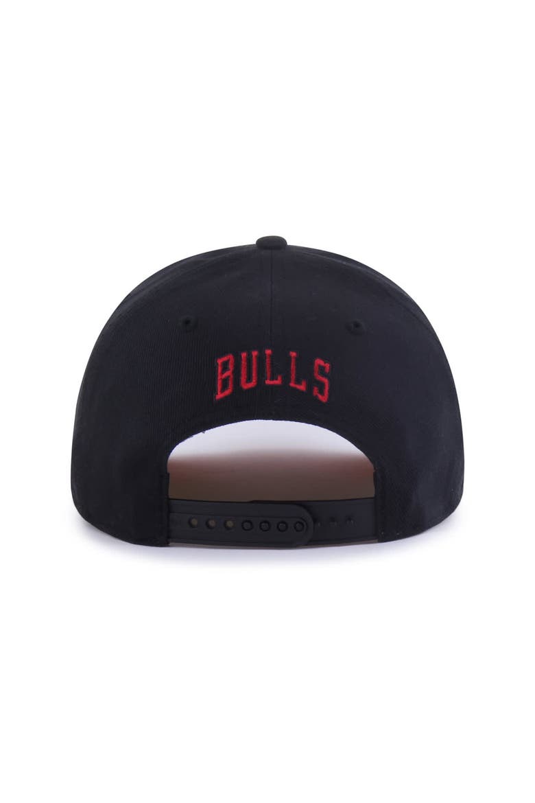 Men's Brand Seen by '47 Black Chicago Bulls Sorry I Was Hooping Hitch Adjustable Hat, Alternate, color, Black