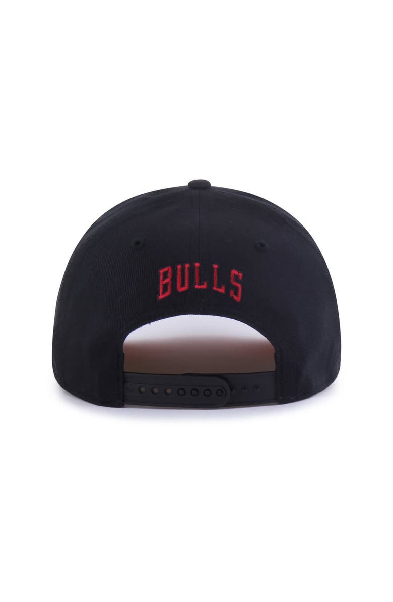 '47 Men's Brand Seen by '47 Black Chicago Bulls Sorry I Was Hooping Hitch Adjustable Hat, Alternate, color, Black