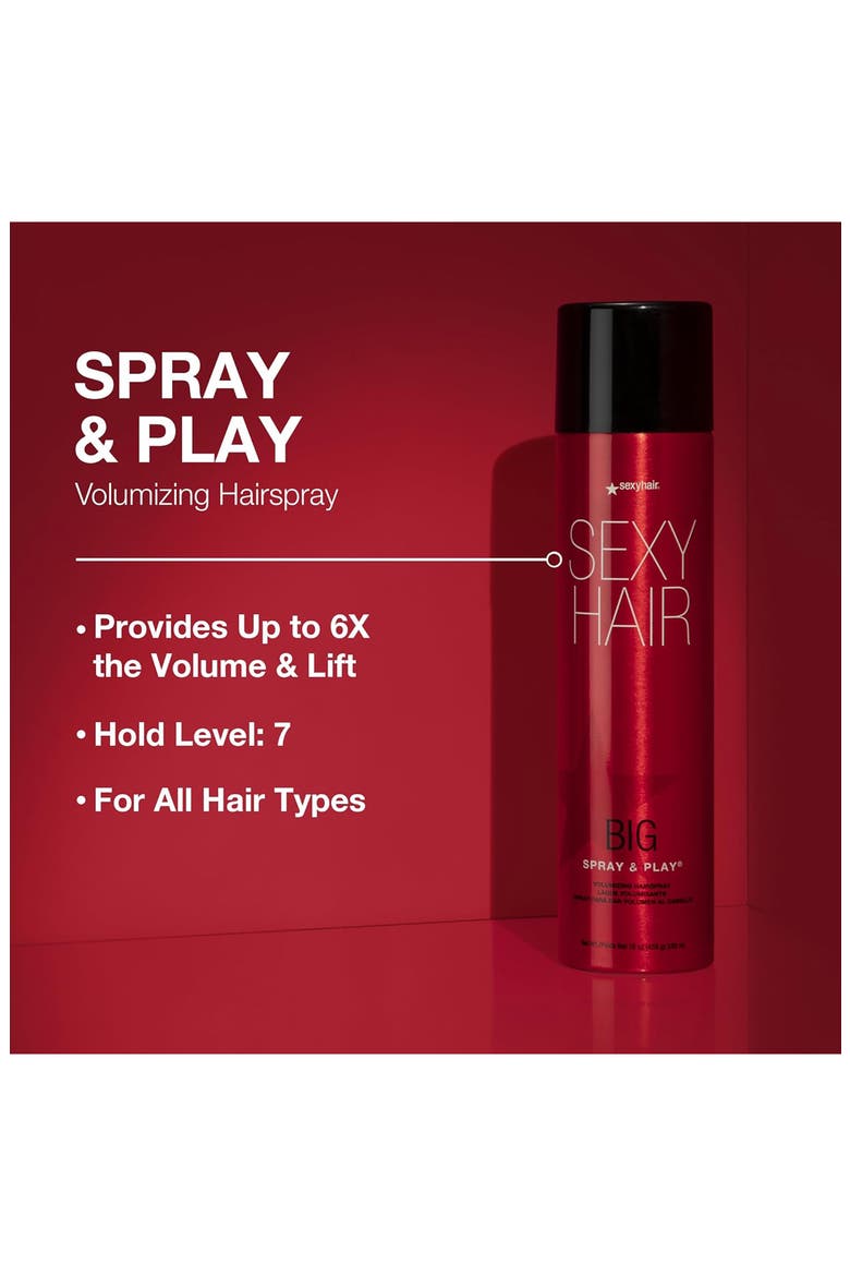 BIG SEXY HAIR Spray & Play Volumizing Hairspray, Alternate, color, NO COLOR