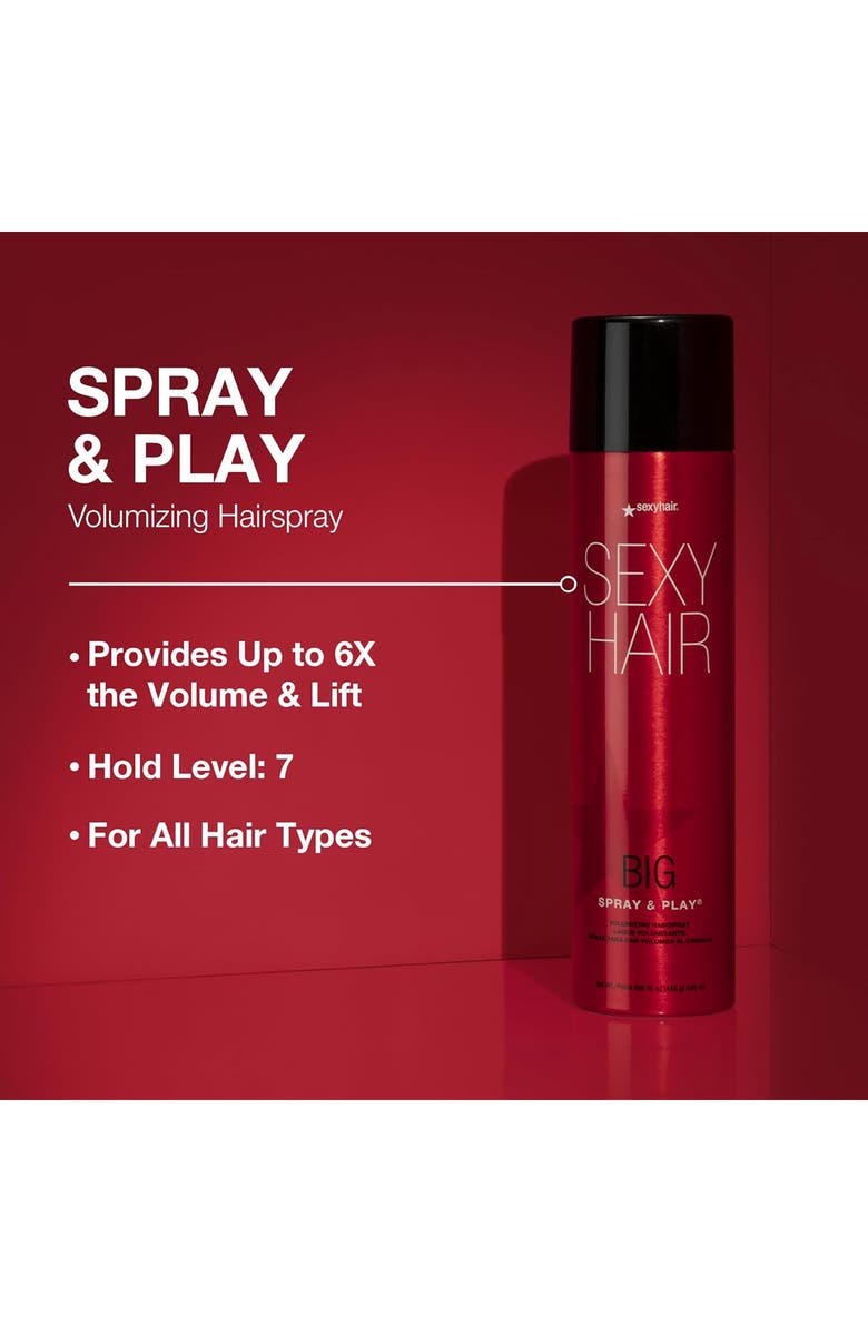 SEXY HAIR BIG SEXY HAIR Spray & Play Volumizing Hairspray, Alternate, color, 