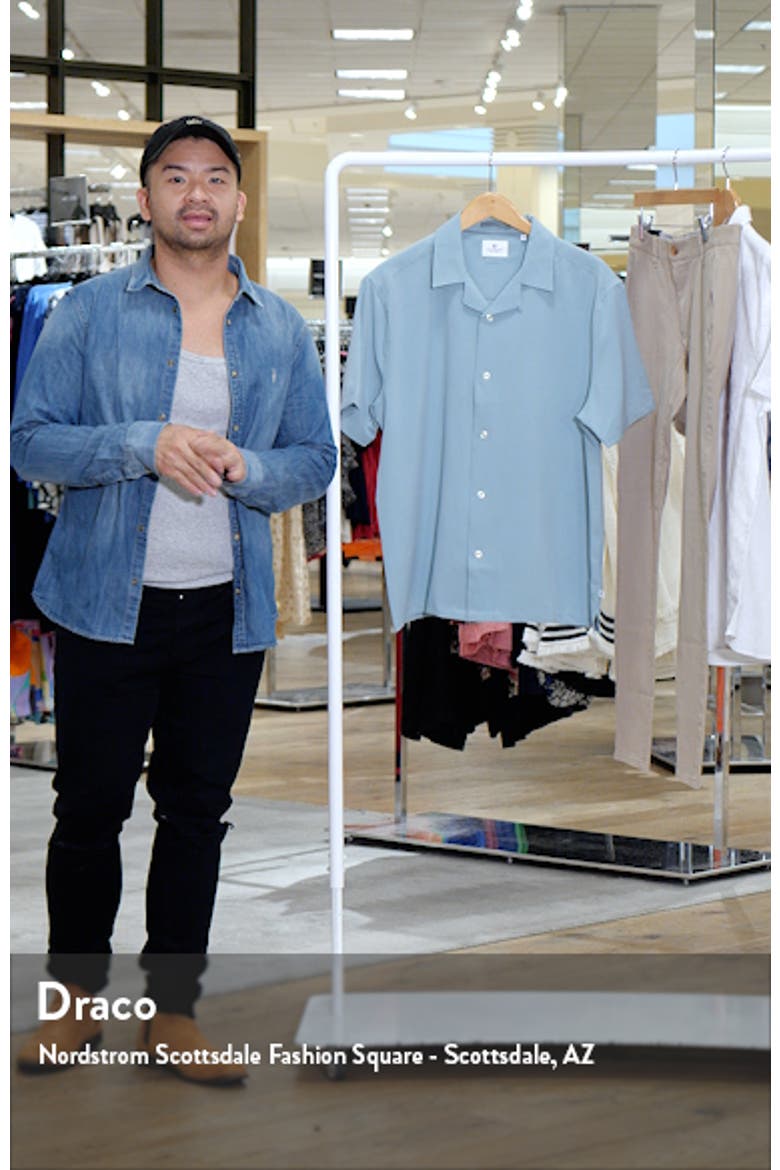Vance Textured Stretch Camp Shirt video