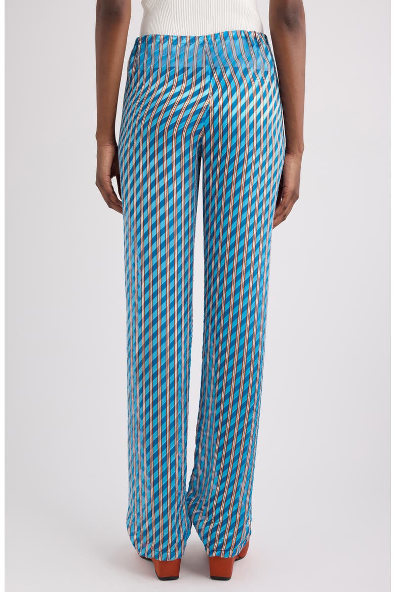 Pacha Devour Diagonal Stripe Drawstring Pants, Alternate, color, TURQUOISE