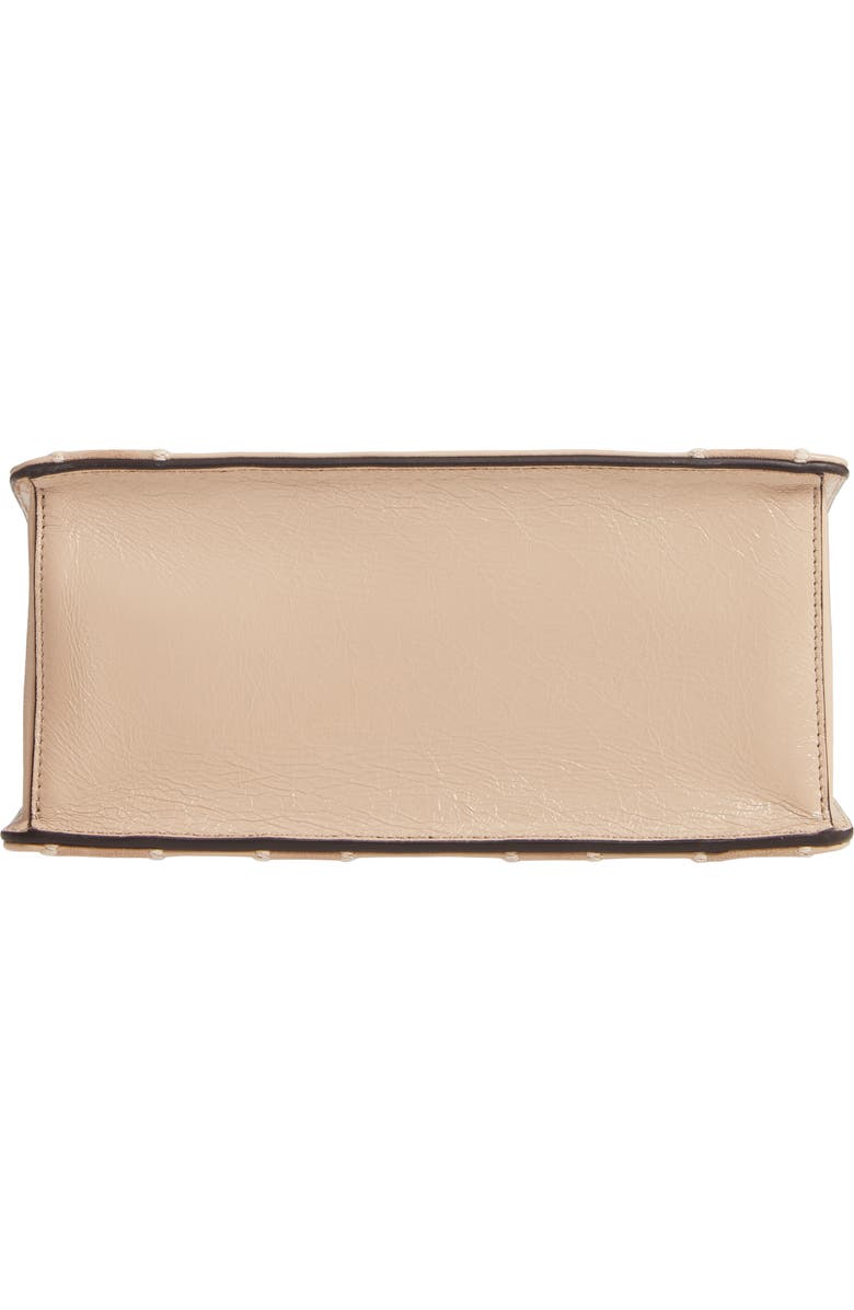 Fendi Kan U Goatskin Suede & Lambskin Leather Shoulder Bag, Alternate, color,