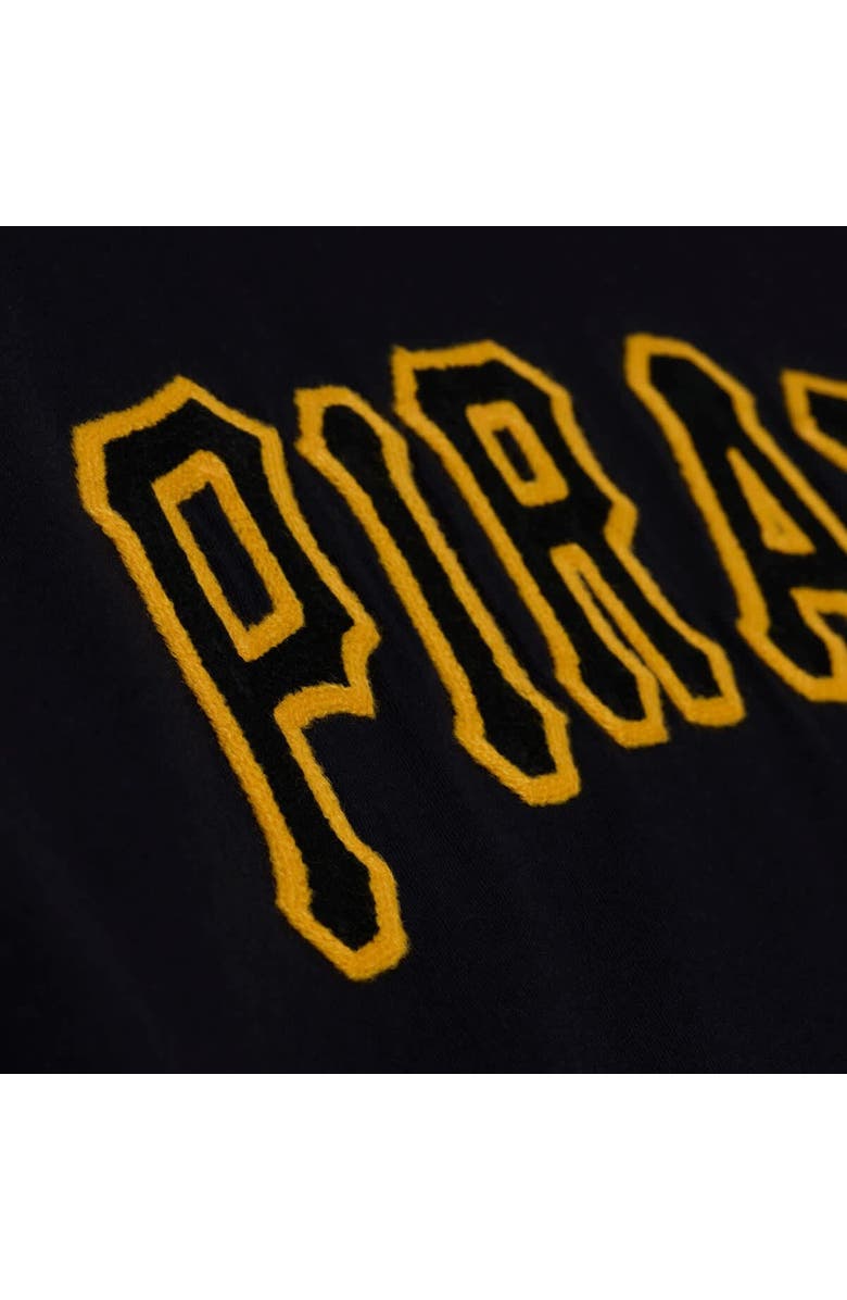 Mitchell & Ness Men's Mitchell & Ness Black Pittsburgh Pirates Wild Pitch Ringer T-Shirt, Alternate, color, Black