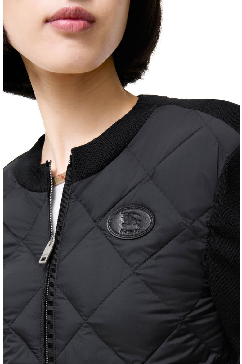 Fulbrook Mixed Media Jacket, Alternate, color, BLACK