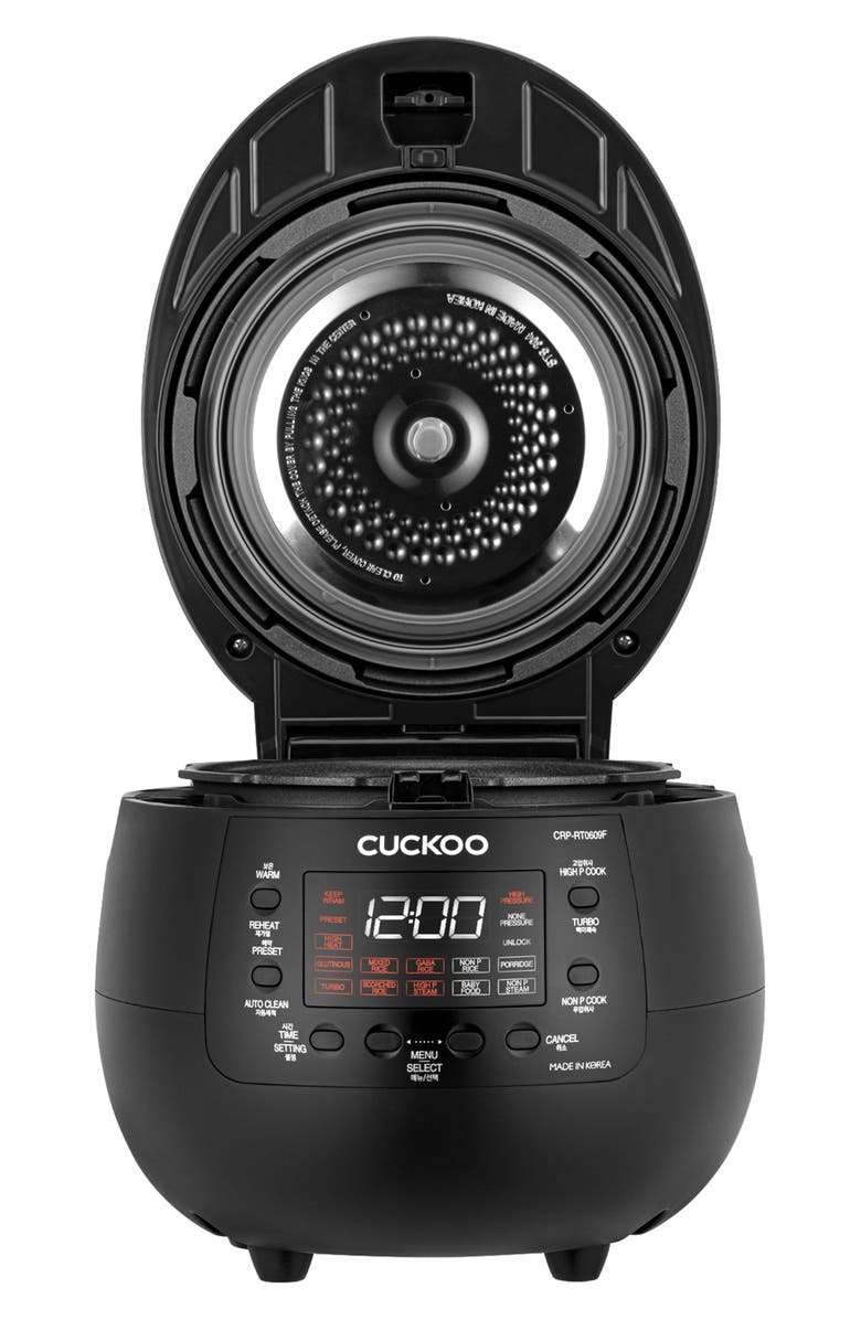 Cuckoo Twin Pressure Rice Cooker, Alternate, color, Black