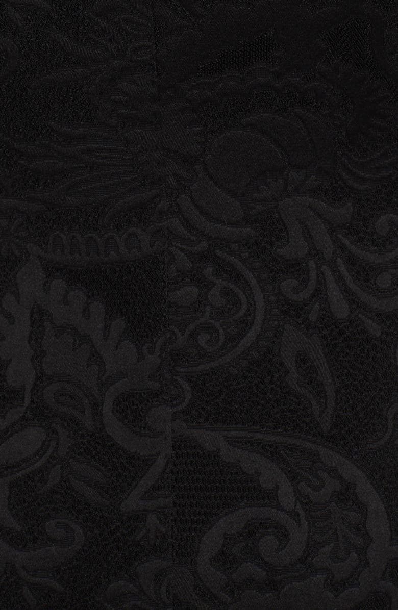 Dolce&Gabbana Floral Jacquard Blazer, Alternate, color, Black