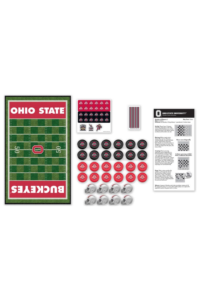 Ohio State Buckeyes Checkers Board Game, Alternate, color, Multicolor
