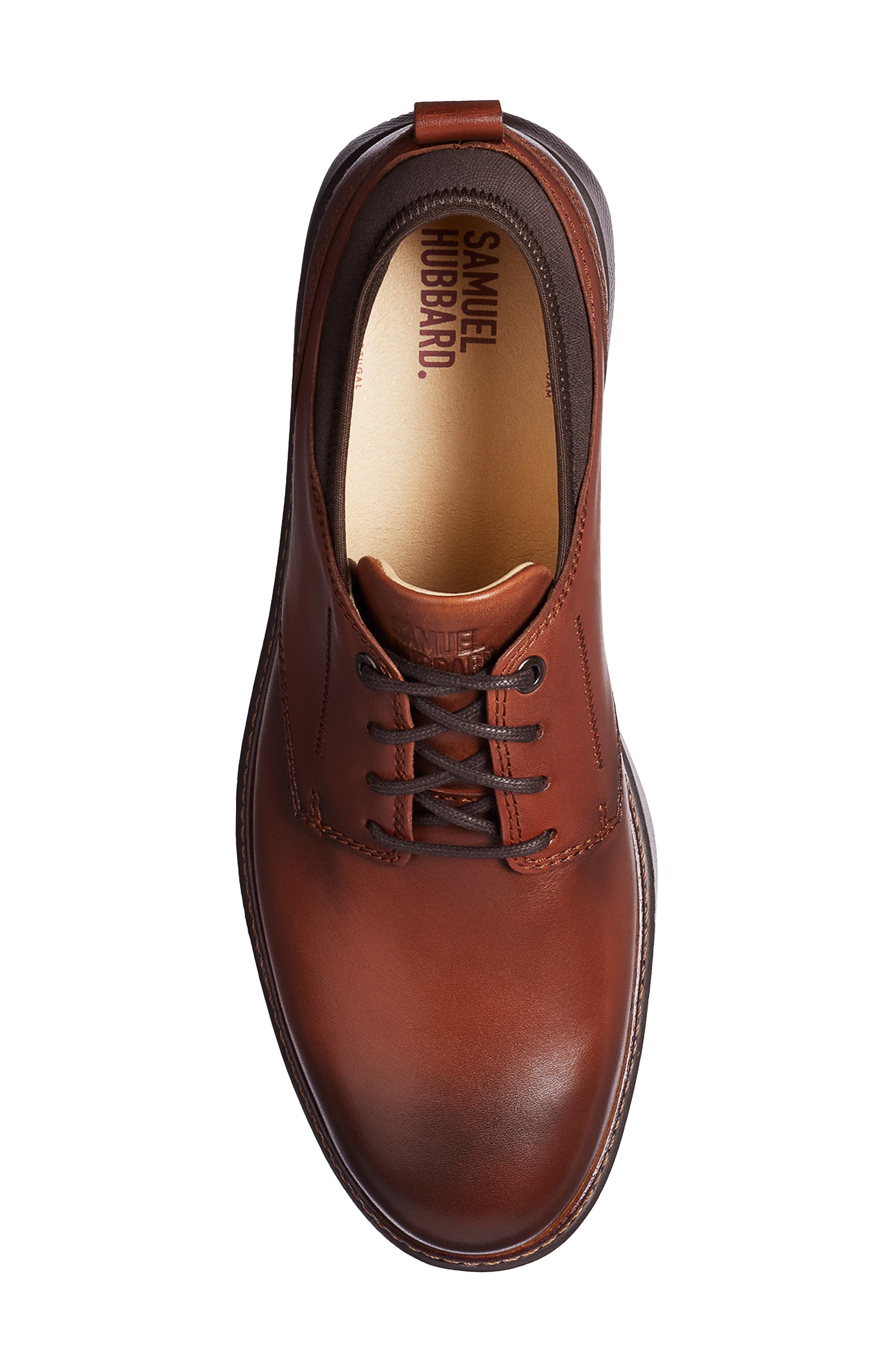 Rafael Hybrid Lace-Up Derby, Alternate, color, COGNAC LEATHER