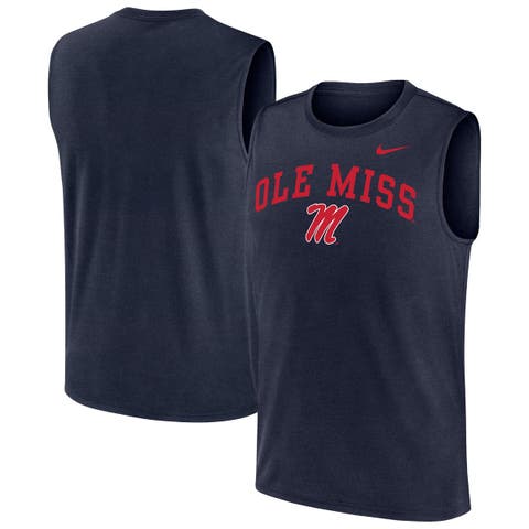 Men's Nike  Navy Ole Miss Rebels Legend Dri-FIT Tank Top