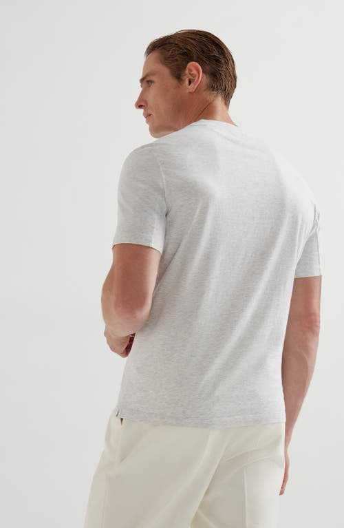 Brunello Cucinelli Crew-neck T-shirt In Gray