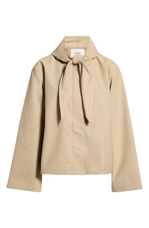 Kinsley Tie Neck Jacket