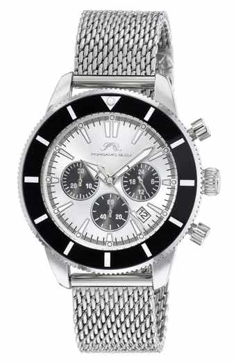 Brandon Mesh Strap Chronograph, 44mm