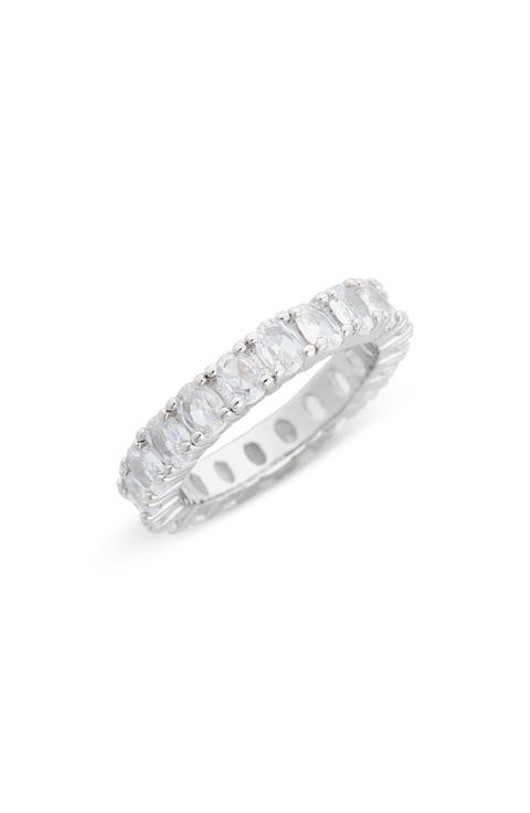 Kylie CZ Eternity Band Ring