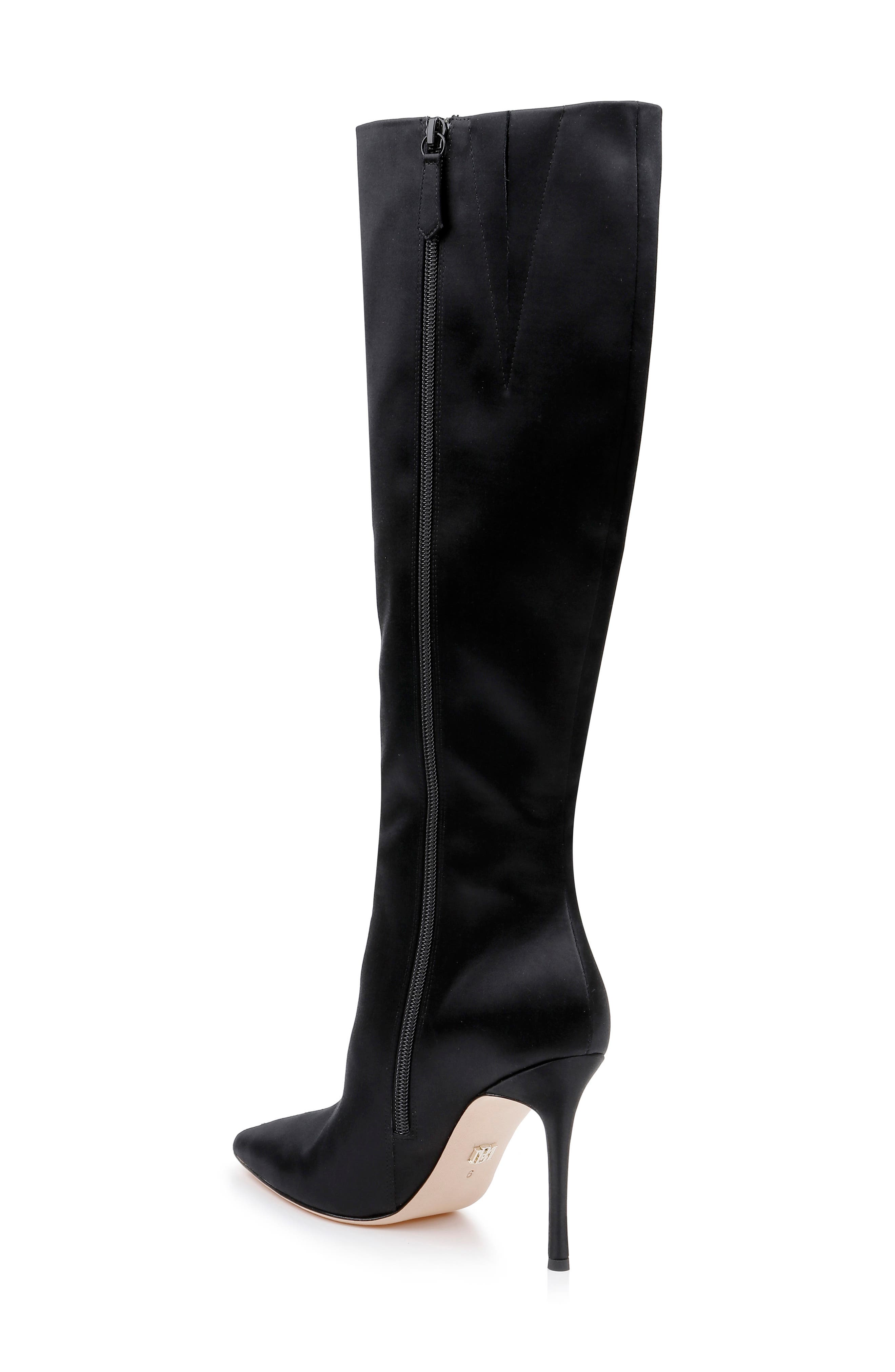 Badgley Mischka Collection Runway Pointed Toe Over the Knee Boot, Alternate, color, 