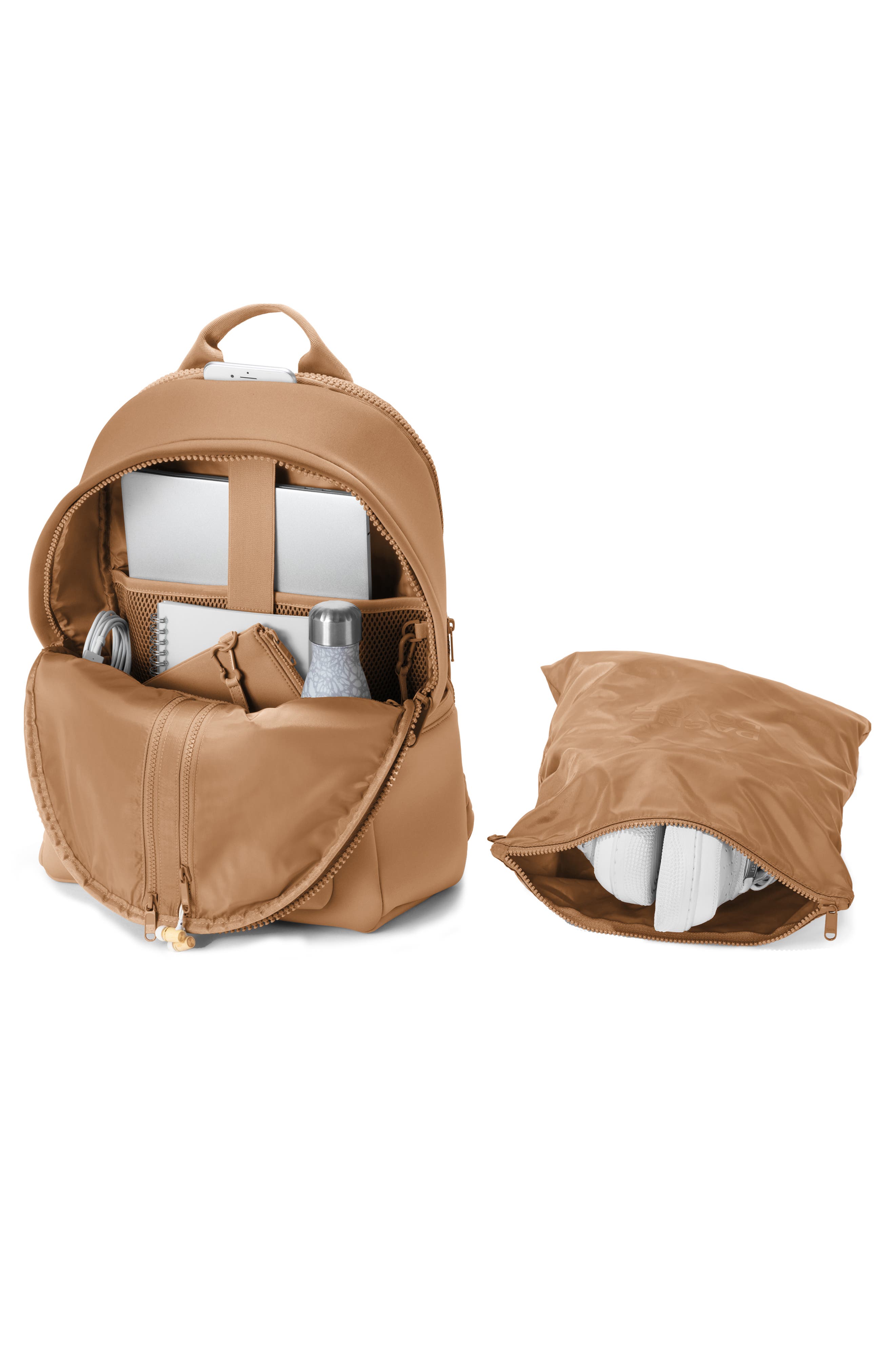 Dagne Dover Large Dakota Backpack, Alternate, color, Camel