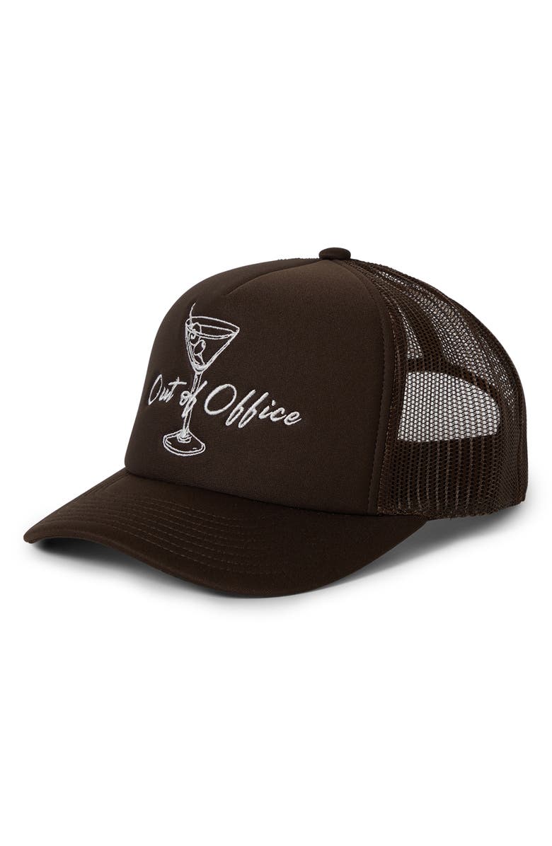 Brixton Out of Office NetPlus<sup>®</sup> Trucker Hat, Main, color,