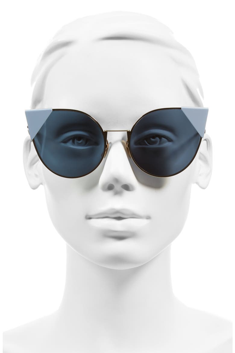 57mm Lei Cat Eye Sunglasses, Alternate, color, 0000-A9