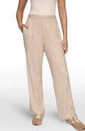 Donna Karan New York High Waist Wide Leg Pull-On Sweater Pants