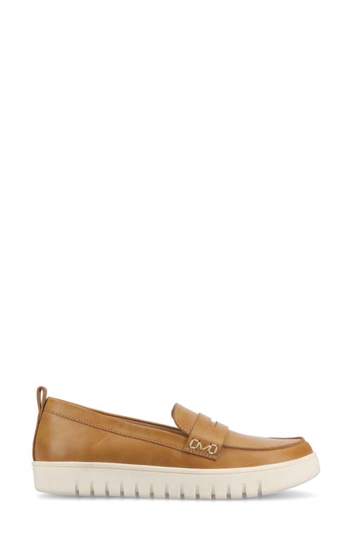 Journee Collection Journee Womens Tayla Medium And Wide Width Penny Loafer In Brown