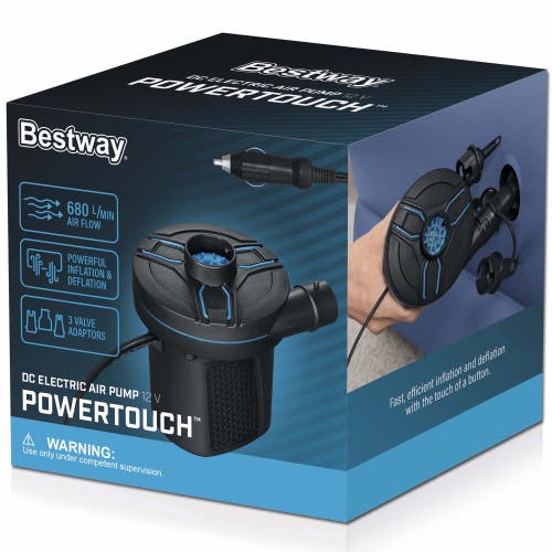 Bestway PowerTouch DC Electric Air Pump in Black 