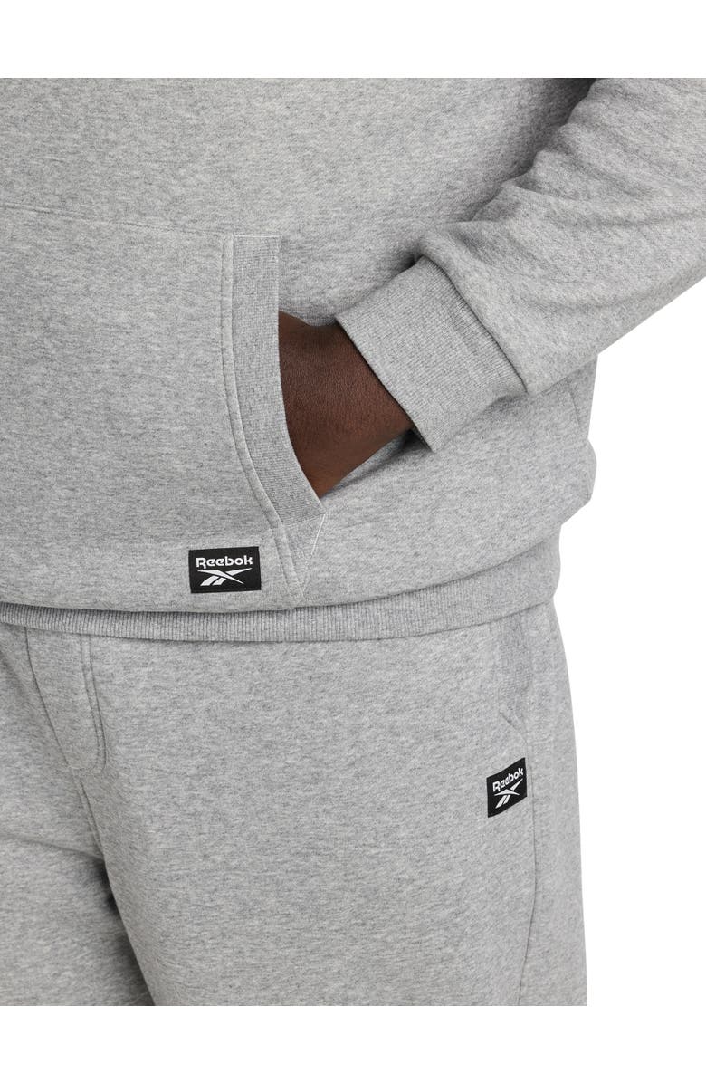 Reebok Big & Tall Fleece Hoodie, Alternate, color, 