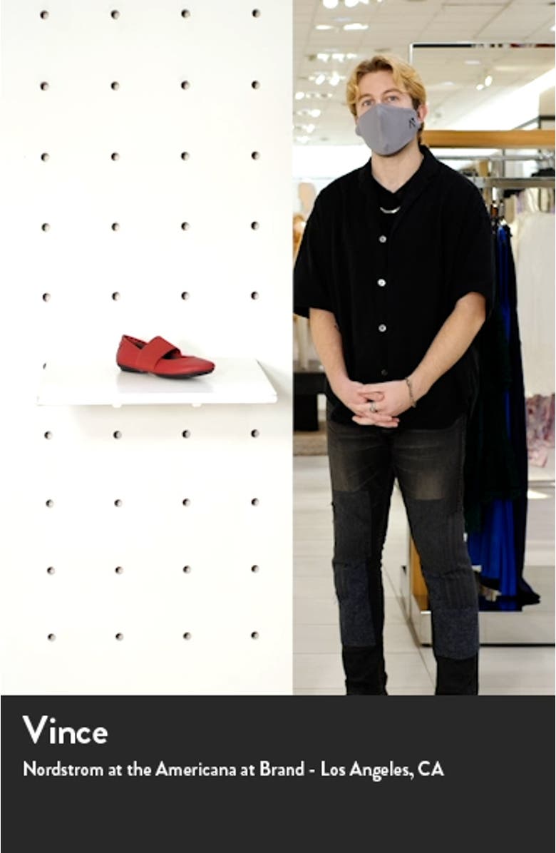 Right Nina Leather Ballerina Flat, sales video thumbnail