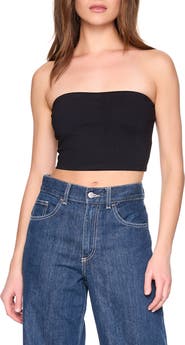 Susana Monaco Core Crop Tube Top