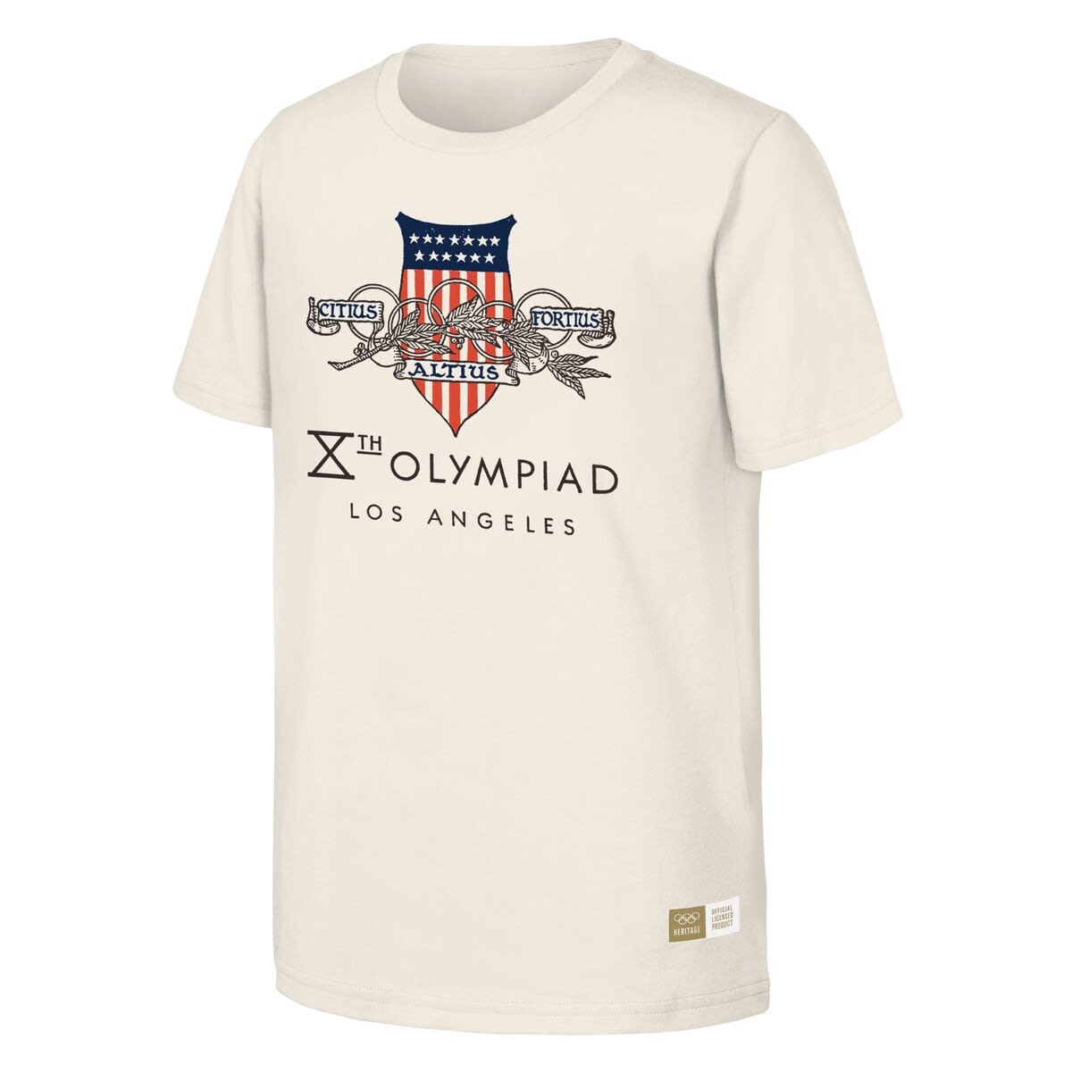 Men's  Natural 1932 Los Angeles Games Olympic Heritage T-Shirt - image 2