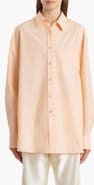 Khaite Newton Organic Cotton Poplin Button-Up Shirt