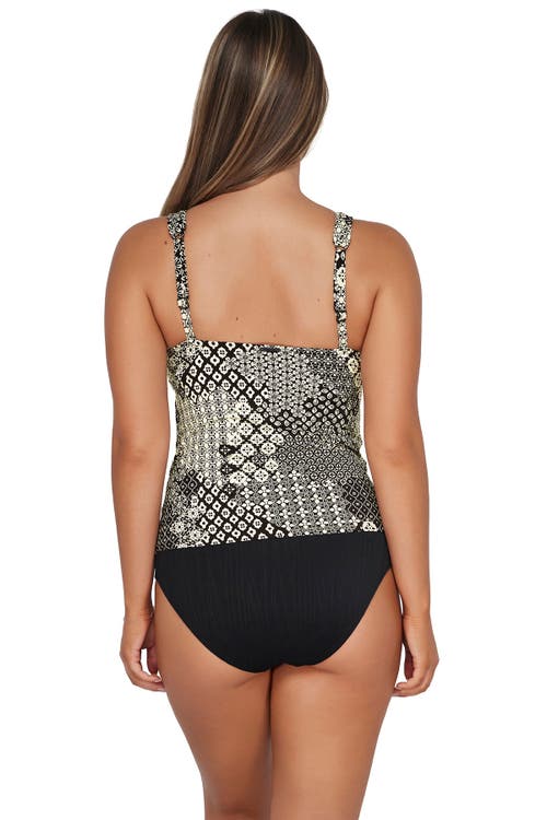 Sunsets Elsie Tankini In Venice Seagrass Texture