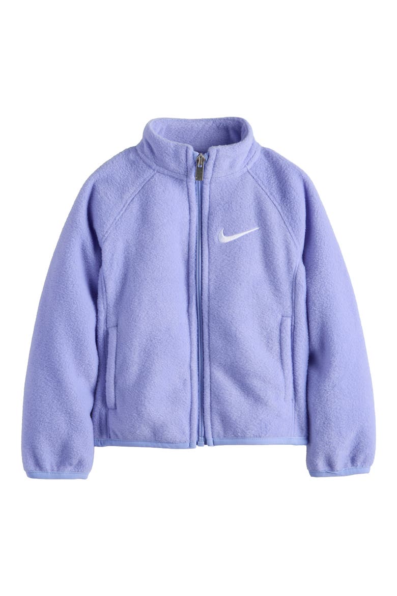 Kids' Fleece Jacket, Alternate, color, LIGHT THISTLE