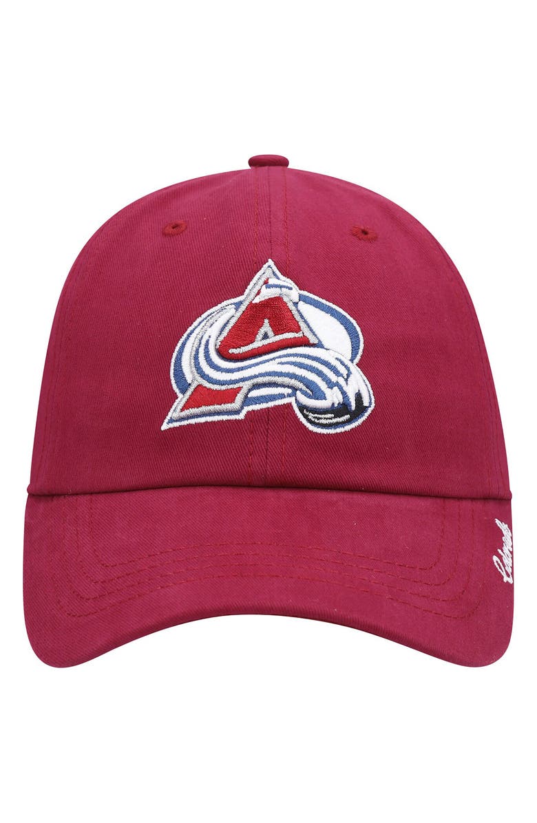 '47 Women's '47 Burgundy Colorado Avalanche Team Miata Clean Up Adjustable Hat, Main, color, Burgundy