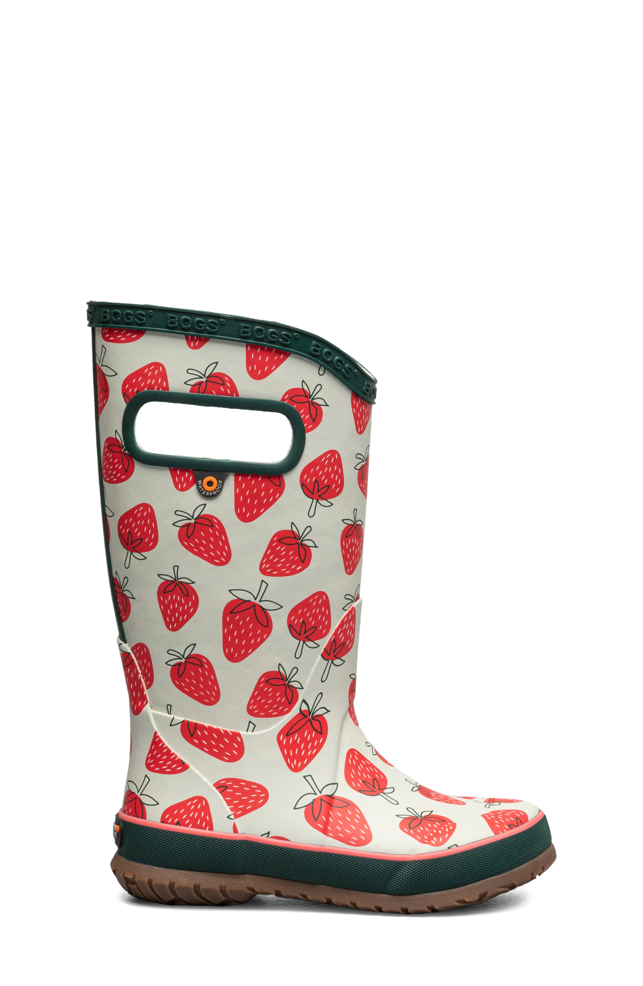 Glitter Waterproof Rain Boot, Alternate, color, MOSS MULTI