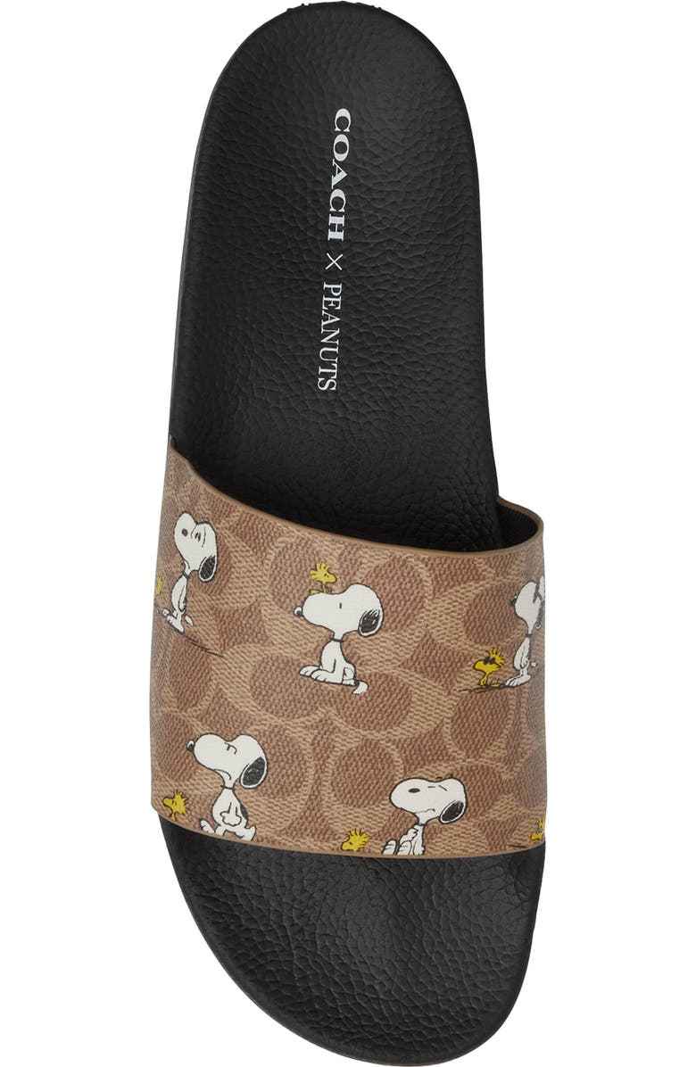 COACH x Peanuts Signature Slide Sandal, Alternate, color,