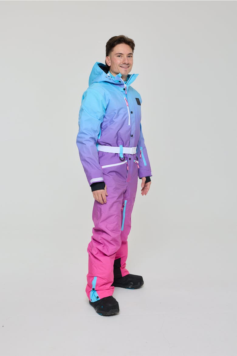 Rhythm Is A Dancer Ski Suit Men's, Alternate, color, Sky blue