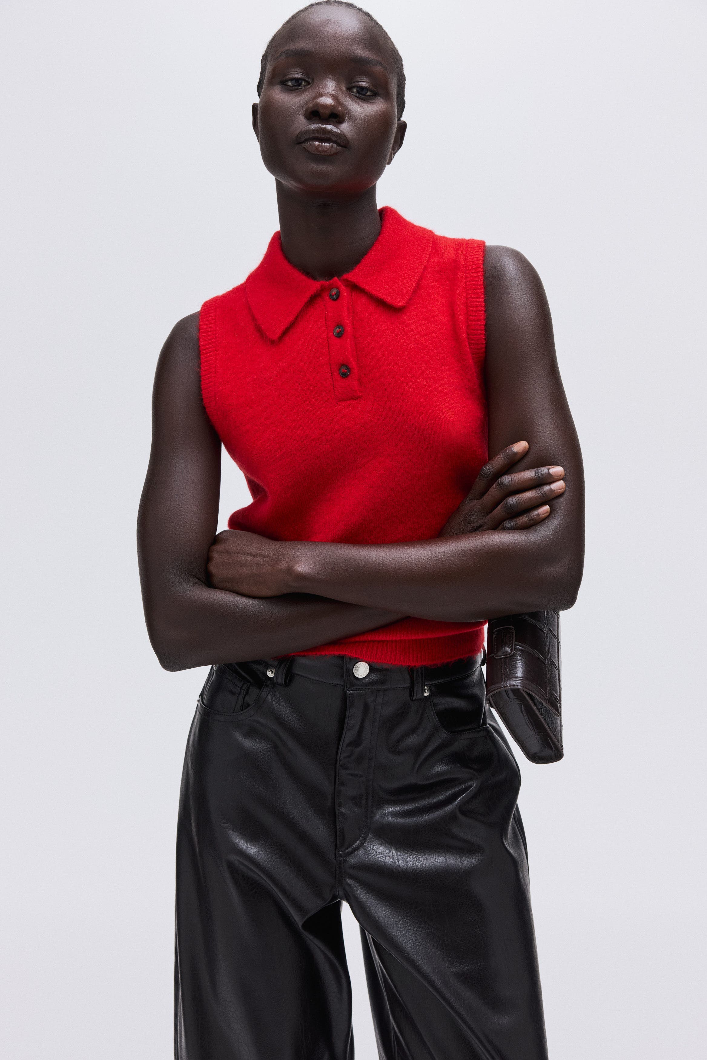 Collared Sweater Vest - image 4