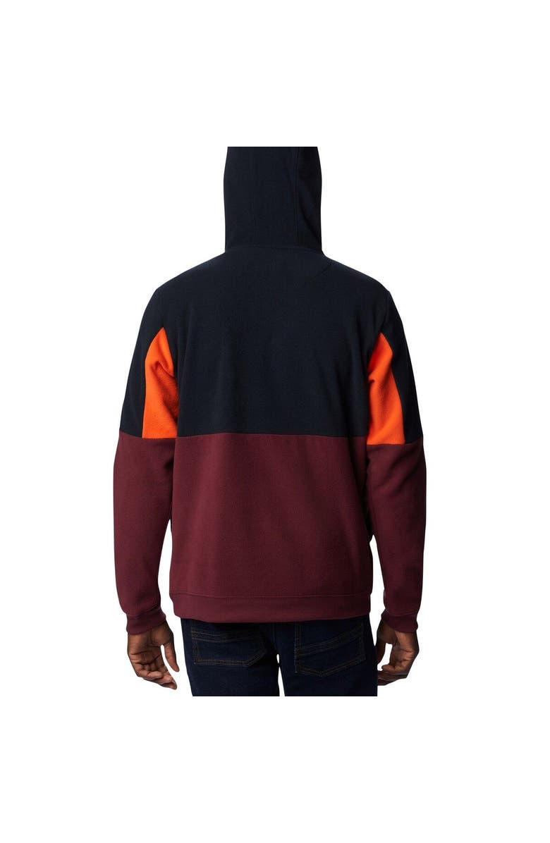 Columbia Men's Columbia Maroon Virginia Tech Hokies Lodge Quarter-Zip Hoodie, Alternate, color, Maroon
