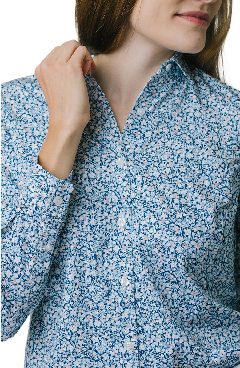 Hope & Henry Women's Poplin Classic Fit Shirt, Alternate, color, 