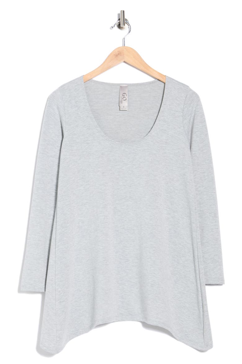 Asymmetric Tunic Sweater, Alternate, color, MOONSTRUCK