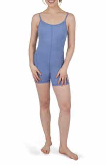 YOGALICIOUS Illusion Rib Lotus Romper