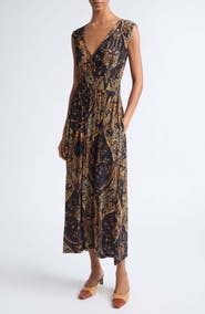 Ulla Johnson Ursula Print Sleeveless Maxi Dress