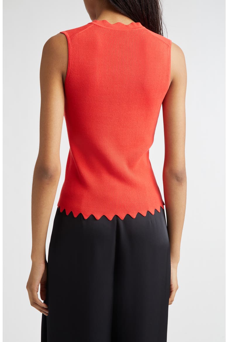 Bec Rib Sweater Vest, Alternate, color, CRIMSON