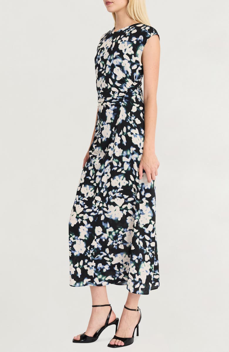 Luxely Blurred Floral Maxi Dress, Alternate, color, 